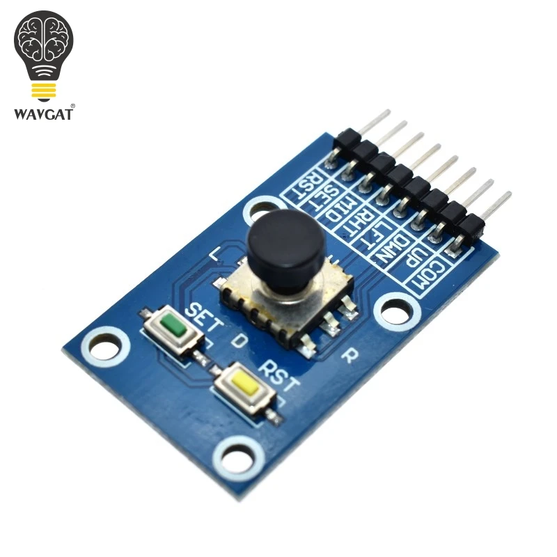 WAVGAT Five Direction Navigation Button Module MCU AVR Game 5D Rocker Joystick Independent Keyboard for Arduino Joystick Module