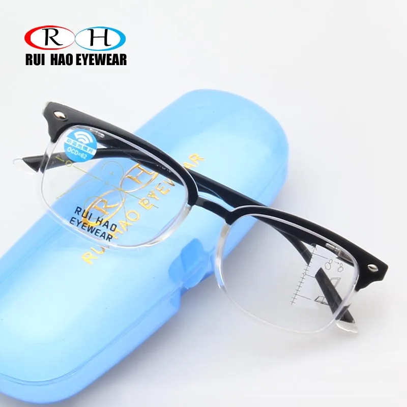 

Progressive Reading Glasses Clear Polycarbonate Lenses Anti Blue Ray Presbyopic Eyeglasses Add +1.00~+3.50 Multifocal glasses