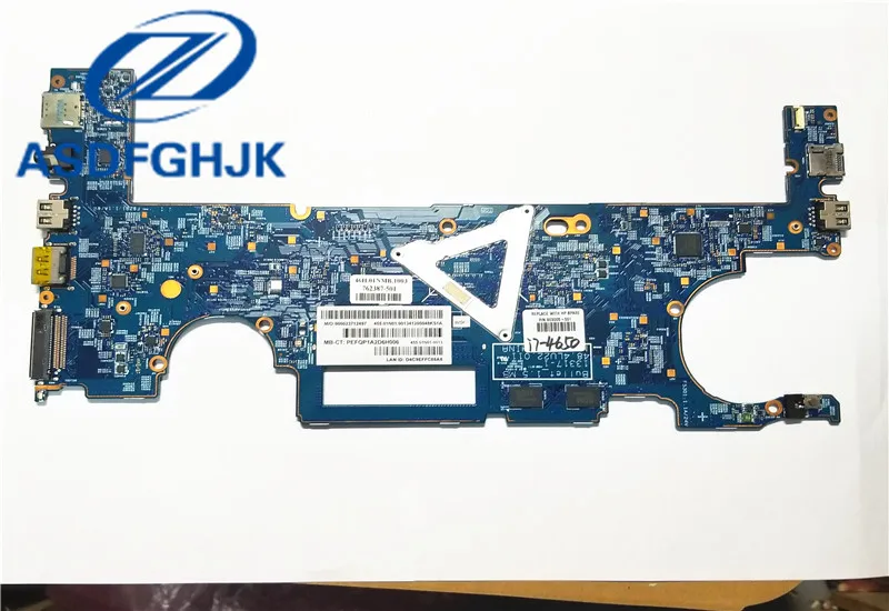 Laptop motherboard 760278-601 13317-1 48.4LU22.011 For HP FOR ELITEBOOK FOLIO 1040 G1 motherboard i7-4650U 762387-501