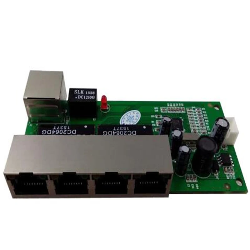 OEM kwaliteit mini Moederbord prijs 5 poort switch module manufaturer bedrijf PCB board 5 poorten ethernet netwerk-switches module