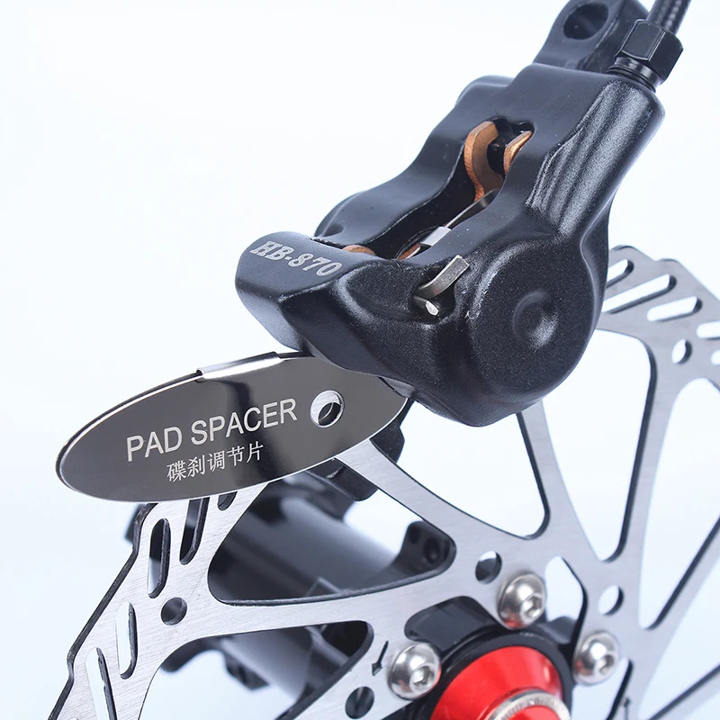 

MTB Bicycle Pads Mounting Assistant Brake Pads Rotor Adjusting Alignment Tools Disc Brake Pads Spacer Bike Repair Tool 3.7g