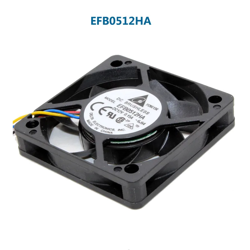 

Delta 5010 50MM 50x50x10MM Fan EFB0512HA For Cooler Master Two Ball Bearing Cooling fan DC12V 0.15A with 3pin 4pin PWM