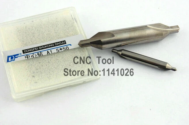 Imagem -03 - Broca Central de Carboneto tipo A1.0 Mm6.0 mm 60 Graus Brocas Centrais Ferramenta de Furo de Centro de Localização Ferramentas de Corte Peça