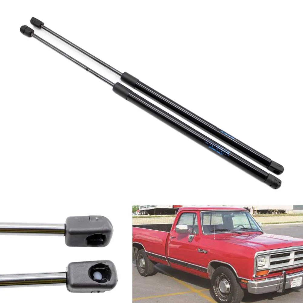 

2PCS Car Hood Lift Supports Shock Gas Struts for Dodge Ram 1500 2500 3500 5500 Crew Cab Pickup 2002-2008 2009 2010 18.98 inch