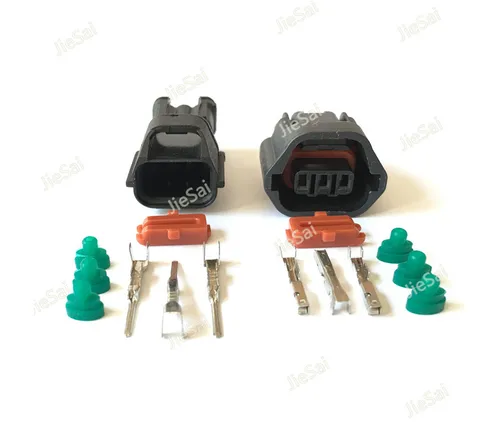 Imagen 1 del producto Conectores de cable de enchufe de velocidad, 3 pines, 7283-8730-30, 7182-8730-30, EVO, Sensor de leva para Mitsubishi, Nissan, Qashqai