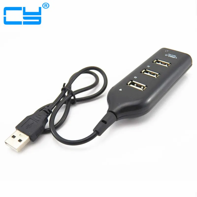 

High Speed USB 2.0 1.0 HUB 4 Ports 480 Mbps USB Hubs For Laptop PC Computer Peripherals Accessories Hot Sales