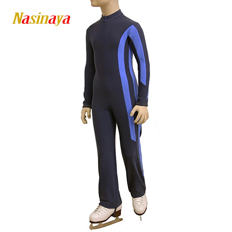 

Nasinaya Figure Skating Competition Leotard Boys' Children's Bodysuit Men's One Piece Patinaje Rhythmic Gymnastics Costume