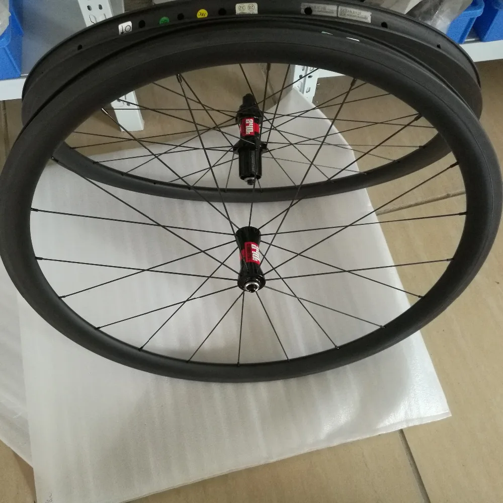 DT-240S Cyclocross Disc Brake 25mm U shape 30mm 38mm 45mm 50mm 60mm 88mm Clincher Tubular Wheels Carbon road bike Disc Wheelset