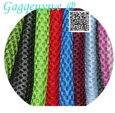 Gagqeuywe 1metres 50 colors sandwich mesh fabric elastic mesh cloth wide about 150cm thickness 2mm