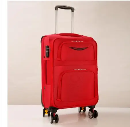 Men Travel Luggage Suitcase Oxford Spinner suitcases Travel Rolling luggage bags On Wheels Travel Wheeled Suitcase trolley bags