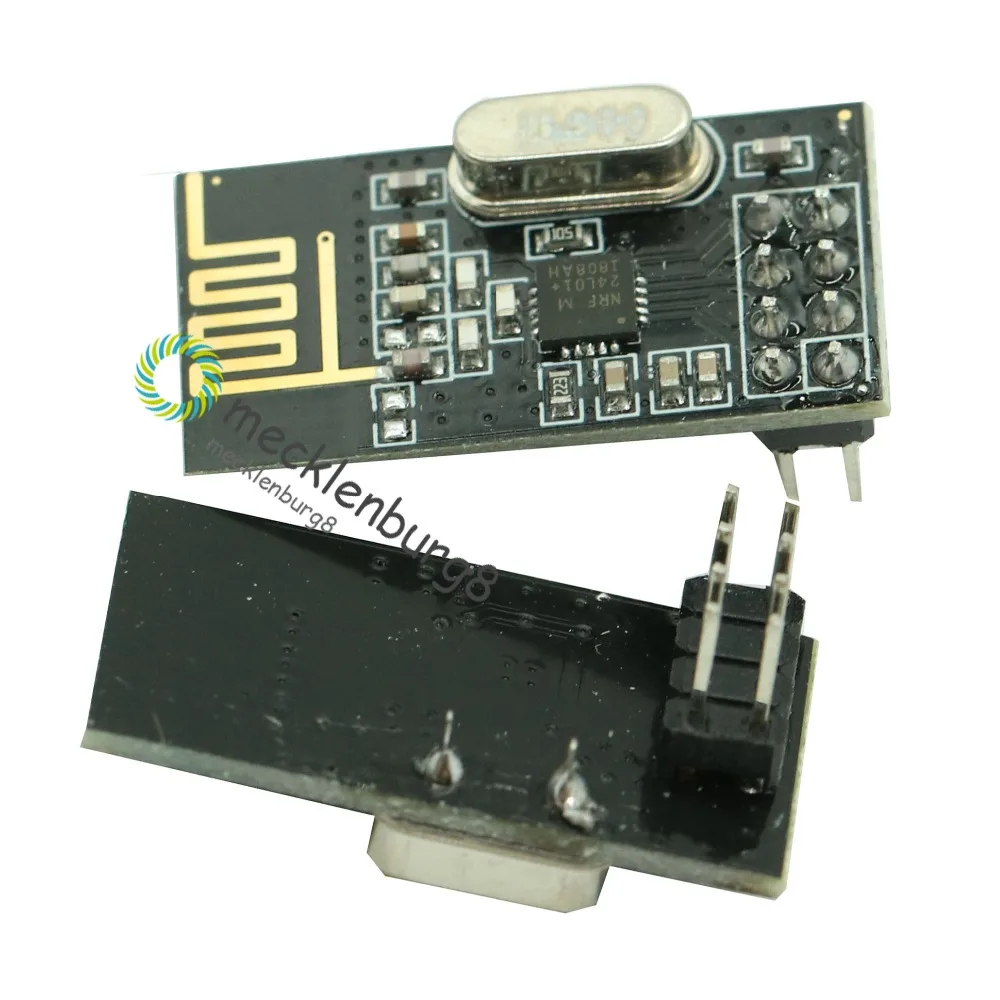 2Pcs Multipoint Communication Control NRF24L01+ 2.4GHz Antenna Wireless Transceiver Module For Arduino