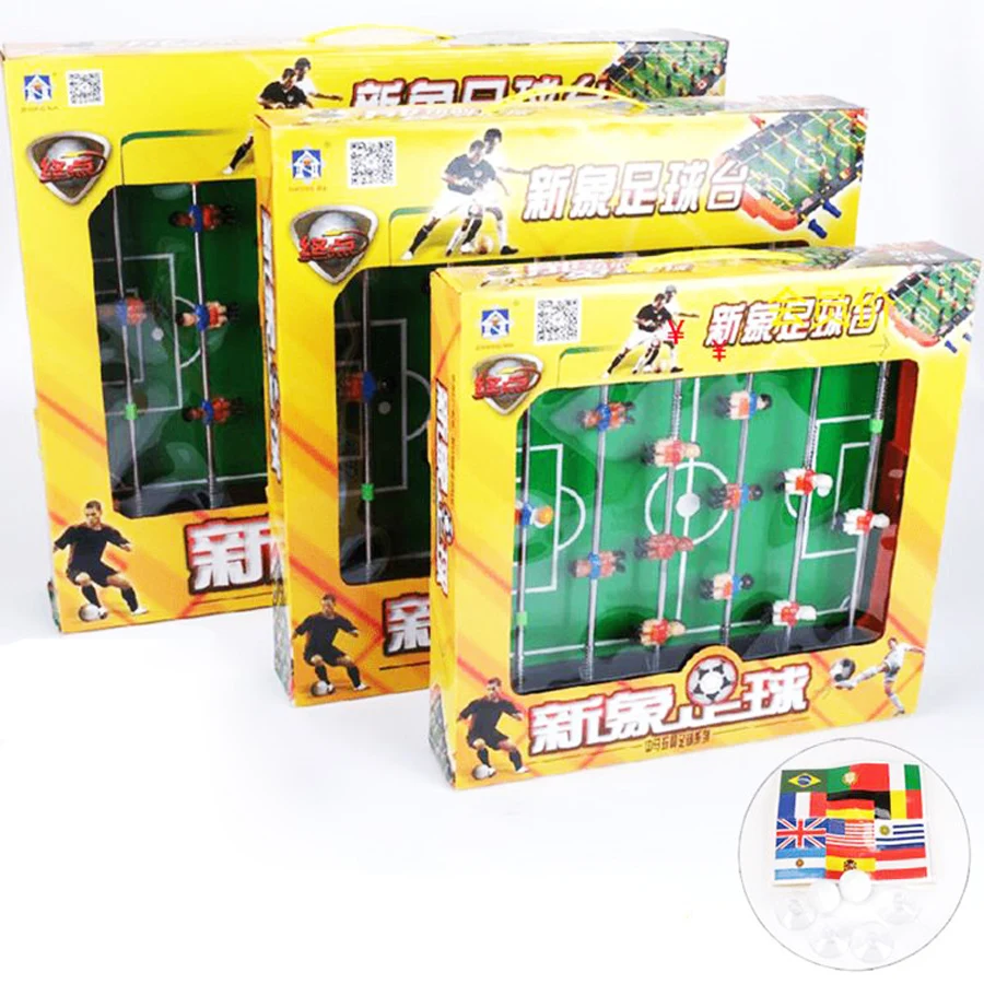 Kids Children Table Football Machine Desk Soccer Toys Outdoor Camping Hiking Tools Entertainment Mini Table Game 6/8 Shots Gifts