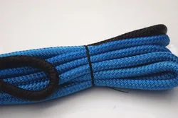 Free Shipping 12mm*6m Kenitic Recovery Rope,Synthetic Winch Cable,1/2