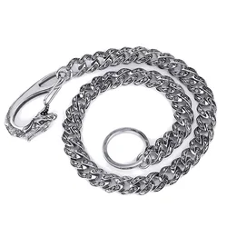 Retro  tide street dance waist chain men titanium steel metal anti-theft pants chain wallet chain