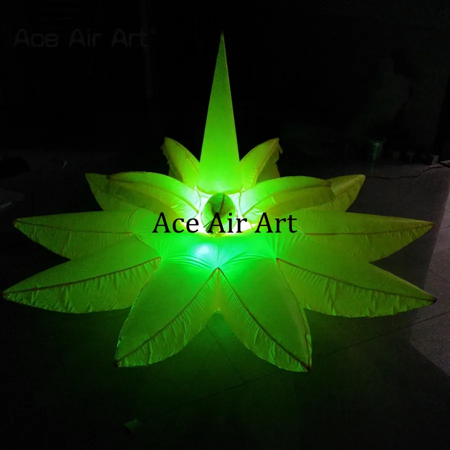 Mooie opblaasbare waterlelie Led Lotusbloem opblaasbare voor decoratie aangeboden door Ace Air Art