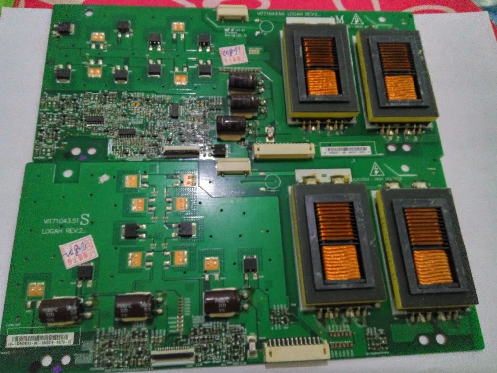 Vit71043.50 vit71043.51 подсветка, плата высокого напряжения t420hw01 v. 2