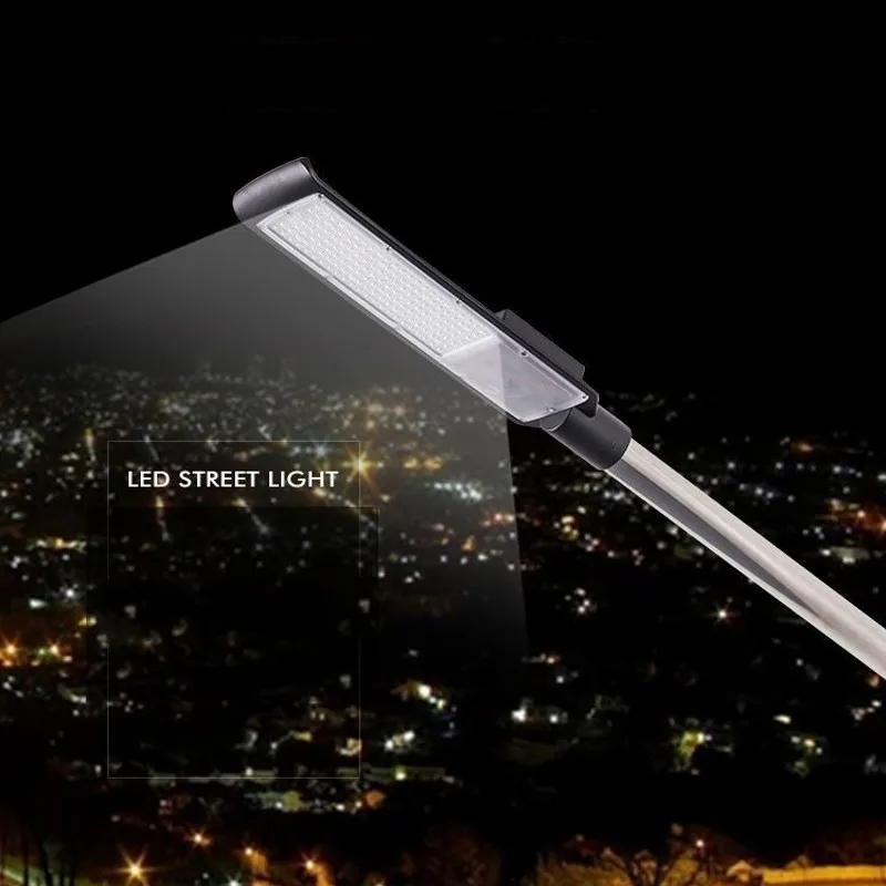 Farola Led impermeable IP65 para exteriores, lámpara de calle de 30W/50W, foco de inundación para jardín, 1 AC85-265V