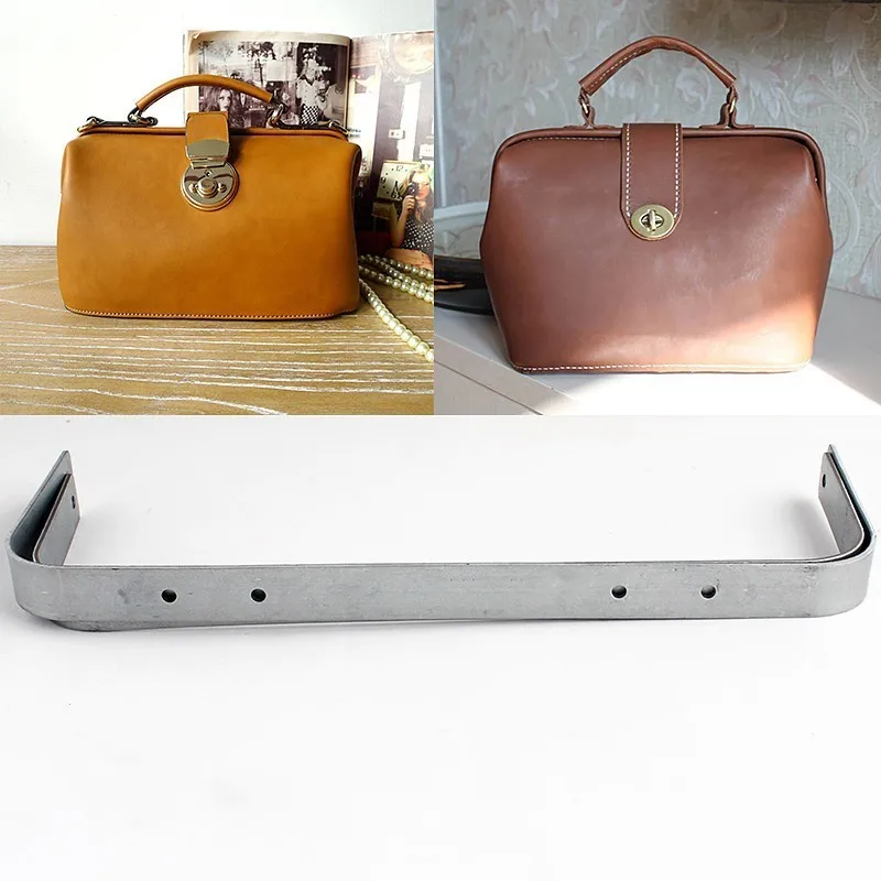 35/41cm Full Specifications Frame For Purse 20mm Width Major Doctor Purse Frame Metal Frame Bag Handle Frame With Screw