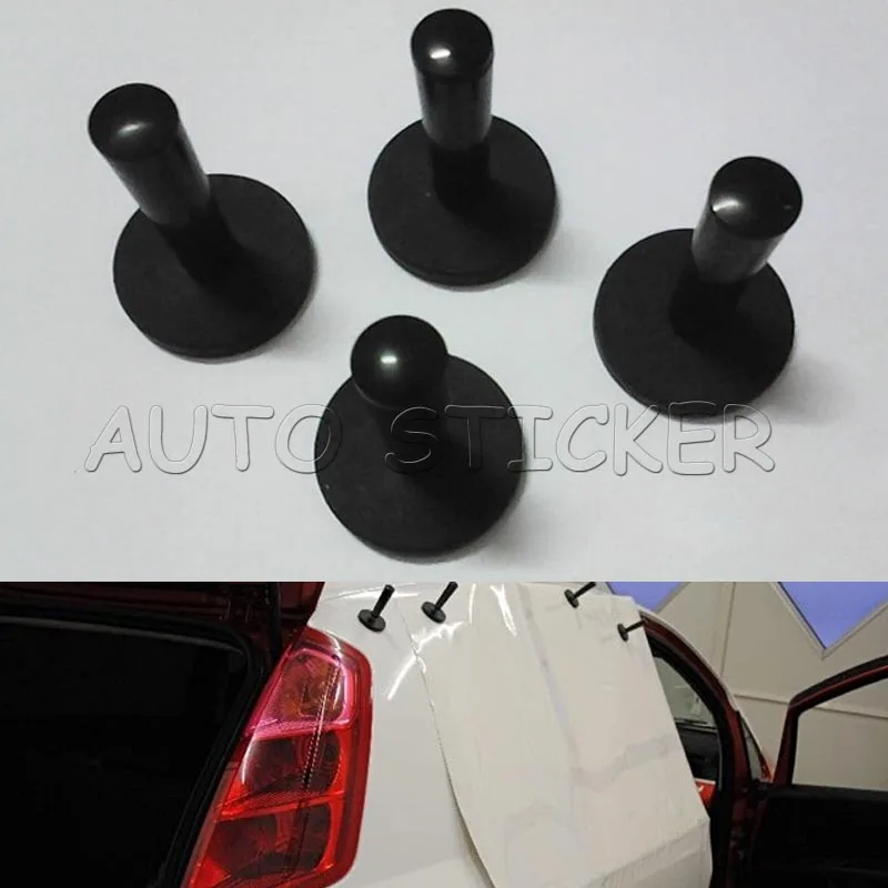 

8pcs/lot High quality auto 3d carbon fiber wrapping vinyl film magnet holder magnetic vinyl foile application tool