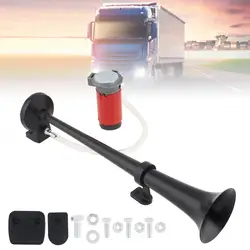 17 Inch 12V 150db Super Loud Single Trumpet Air Operated Horn for Truck / Boat / Train / Lorry with Compressor