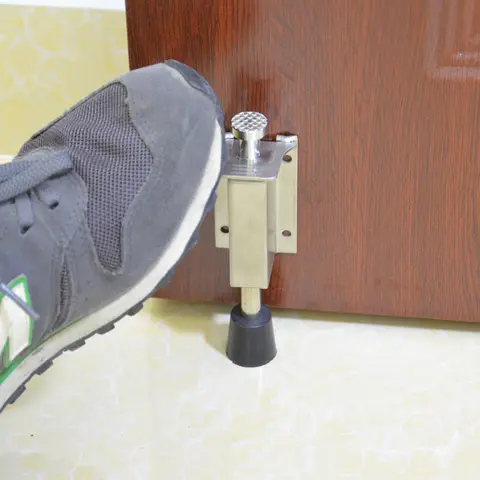 킥다운 야외 스토퍼 Deurstopper Doorstoper 외부 게이트 스토퍼 바닥 도어 스톱용 스테인레스 스틸 무거운 문 스토퍼