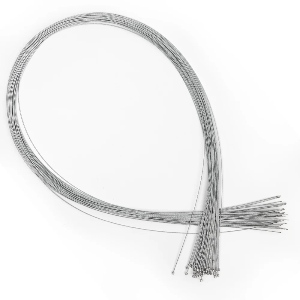 10 pcs 2m or 1.4m Road MTB Bike Fixed Gear Bicycle Shifting Cable Brake Line Gear Brake cable Sets Core Inner Wire Speed line