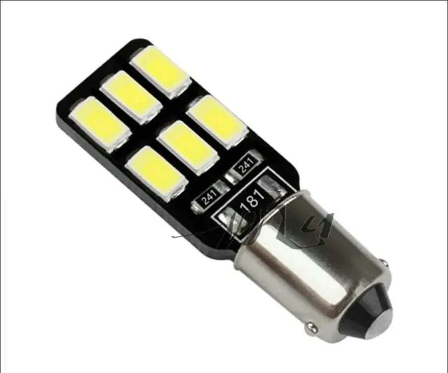 BA9S 12 SMD 5630 LED Canbus lamps Error Free t4w h6w Car LED bulbs interior Lights Car Light Source parking 12V White 6000K