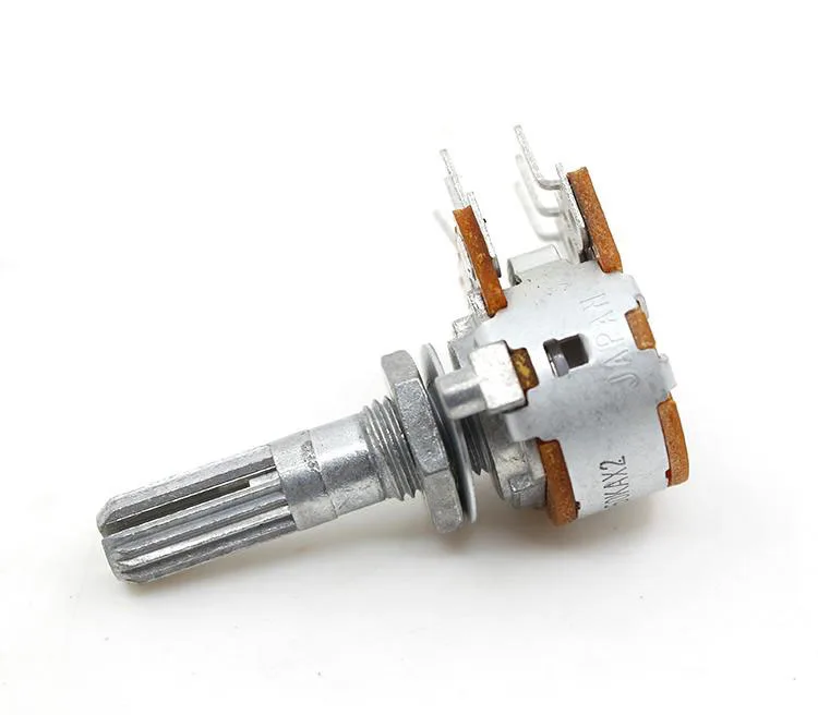 5PCS/Lot  Free Shipping Japan ALPS Potentiometer ALPS16 A50K Volume Potentiometer 25MM