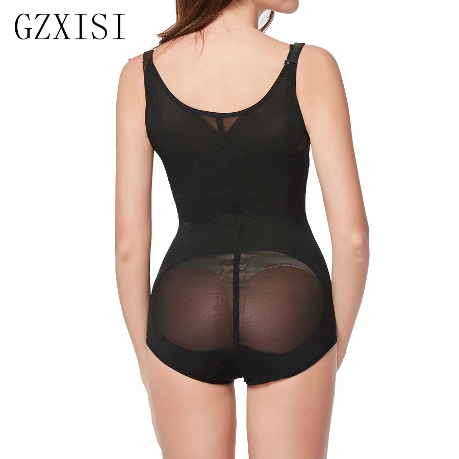 Sexy Plus Size M-XXL Black Shapers Slimming Bodysuit Full Body Shaper Magic Underbust Cinchers Shaper Corset Hot 2021