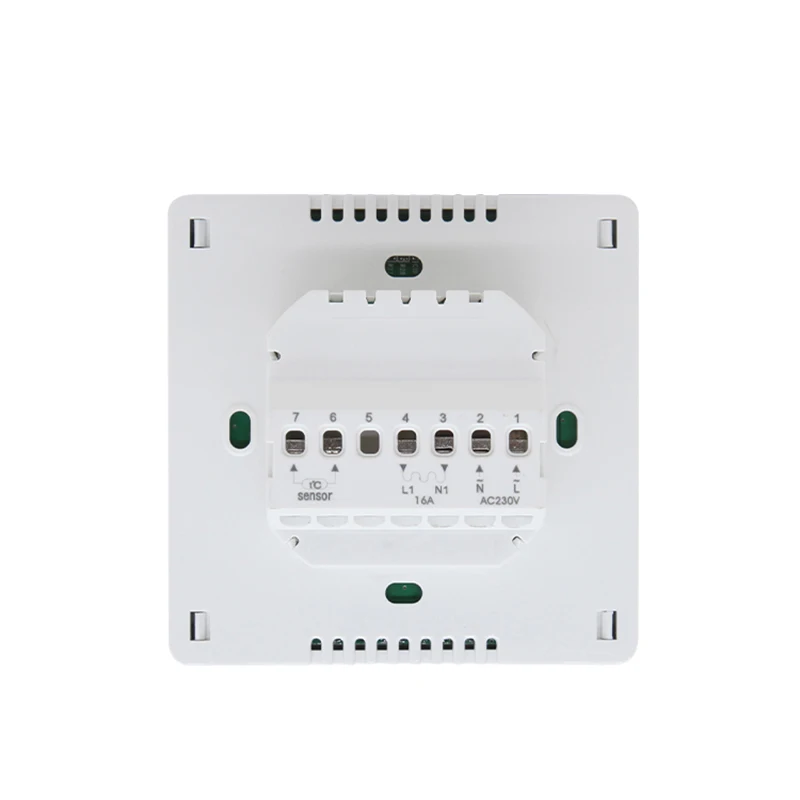 Free Shipping Golden Color 16A Digital Thermostat Programmable LCD Temperature Controller For Undefloor Heating