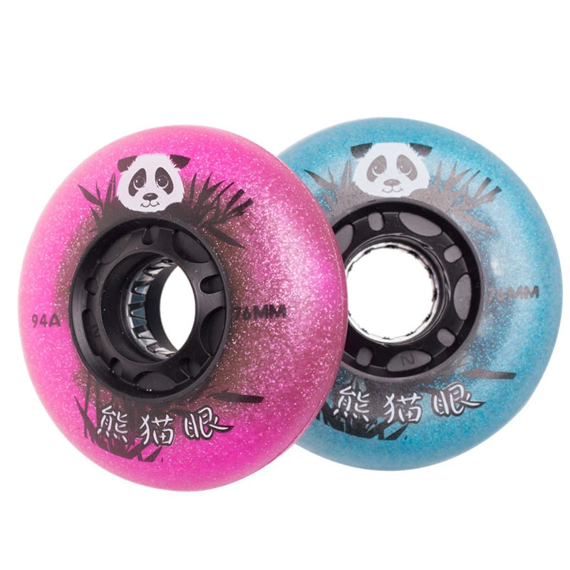 FRM 94A Inline Skates Wheel for SEBA HV IGOR KSJ WFSC HL for PowerSlide RB Skating Shes LED Flash Skating Wheel Sliding Brake FR