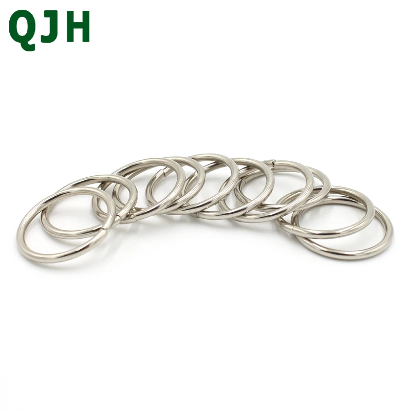 10 pcs / lot 32mm Buckles O Rings Alloy Ring Metal Shoes Bags Handbags DIY Buckles Sewing Accessories