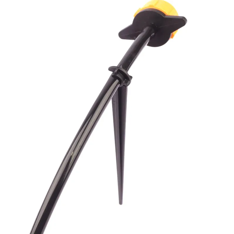 

500pcs 4/7mm Garden Hose Holder Micro Drip Irrigation System Soft Pipe Stand Tube Support Pole Pot Flower Plants Watering Parts