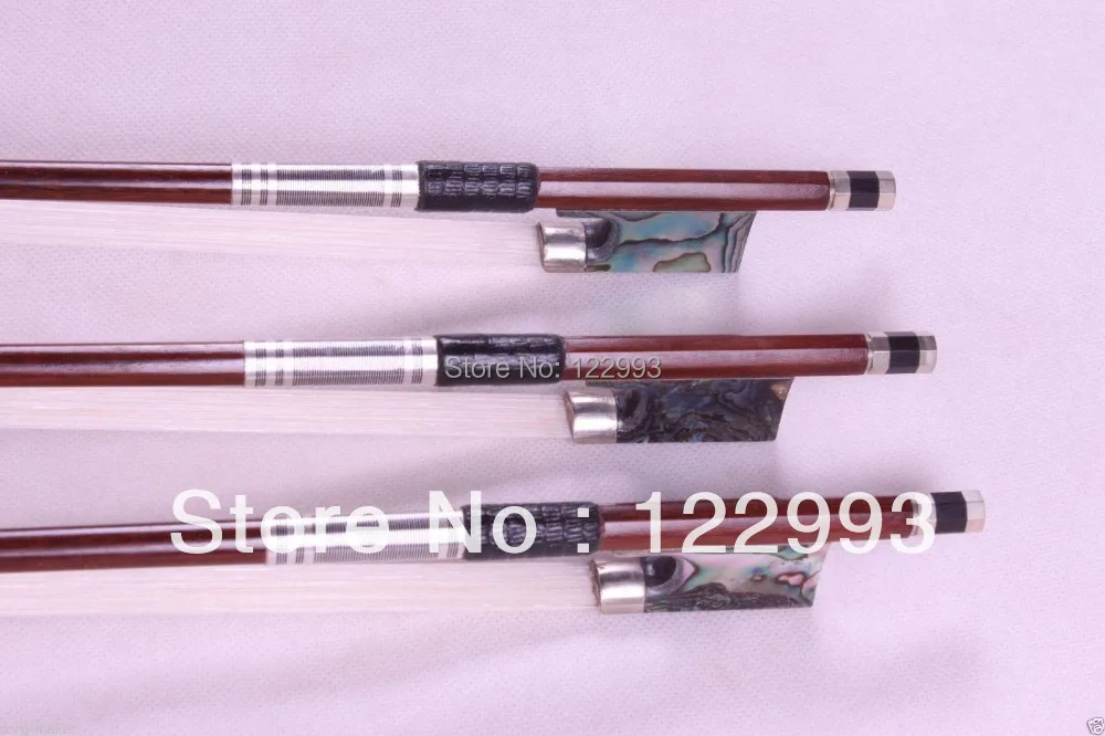 

1 pcs Violin Bow 4/4 Seashell Frog Straight High Quality