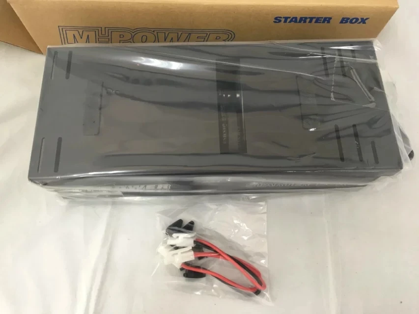 Caster 1/8 Nitro engine metal starter box Double 750 motor Easy Power Starter For Buggy baja Monster truck Truggy RC Car