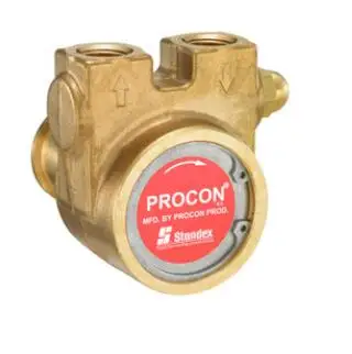 PROCON	102A100F11BA250 PUMP SERIES 1 BRASS ROTARY VANE W/RELIEF VALVE 250PSI 3/8