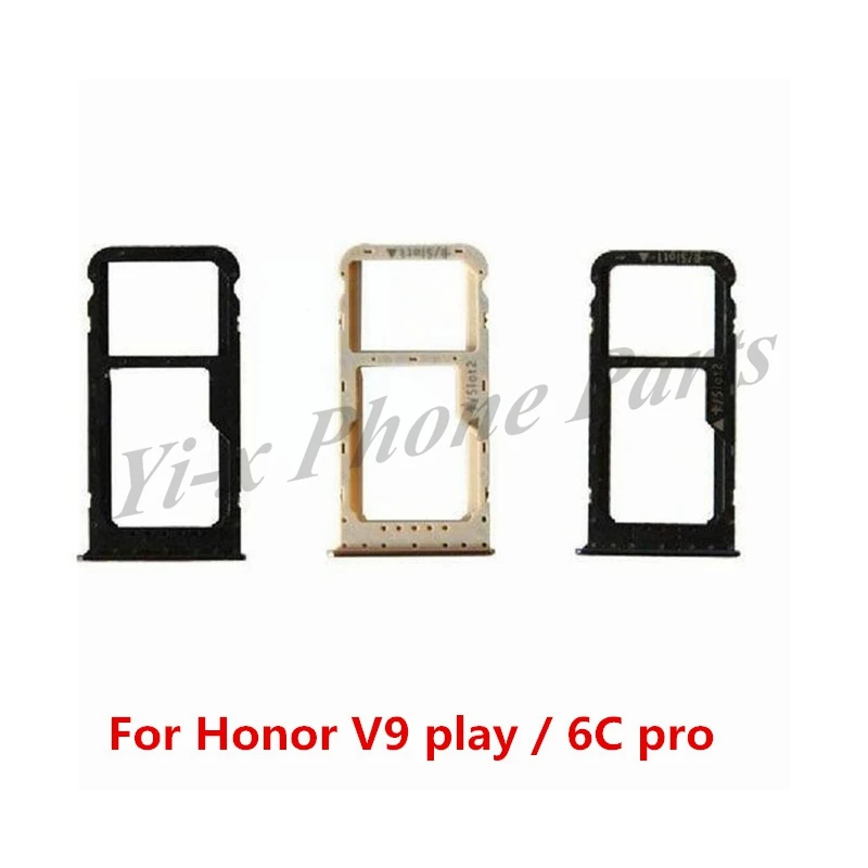 10 sztuk/partia taca na karty SIM dla Huawei Honor 6C Pro/Honor V9 grać w karty Sim uchwyt gniazda Adapter