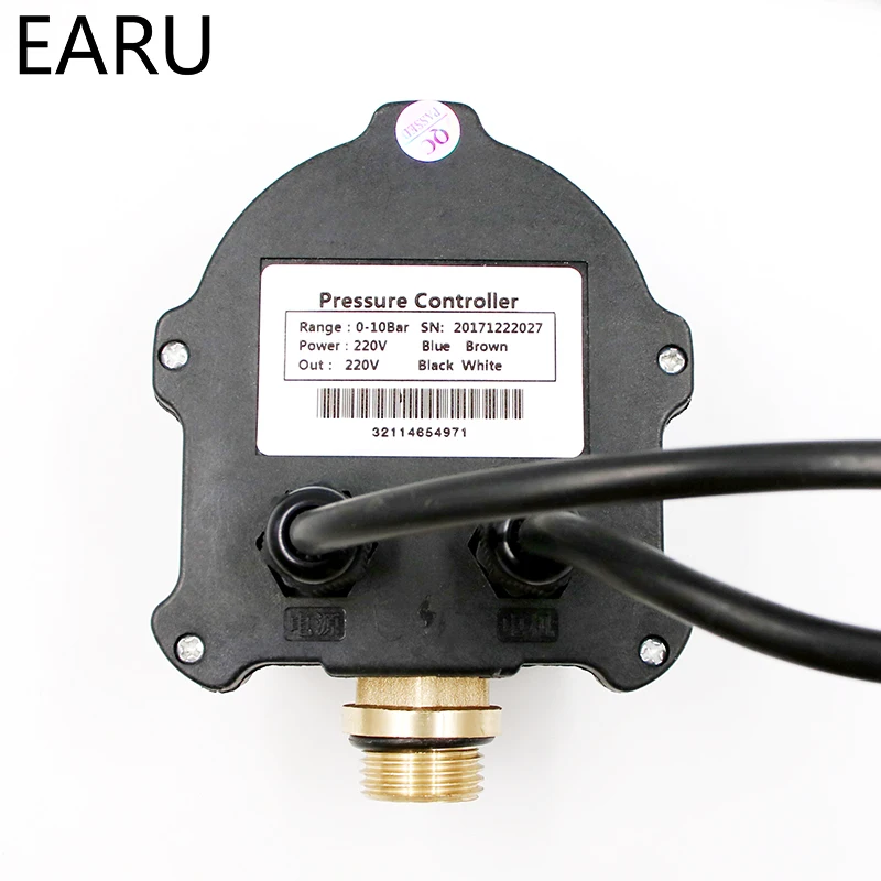 1pc WPC-10 Digital Water Pressure Switch Digital Display WPC 10 Eletronic Pressure Controller for Water Pump With G1/2\