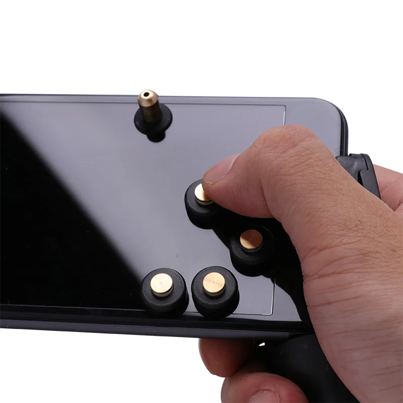 Mini Gamepad Pubg Mobile Controller Metal Pubg Trigger Button Gaming Joystick for Phone l1r1 for iPhone X Fire Button Aim Key