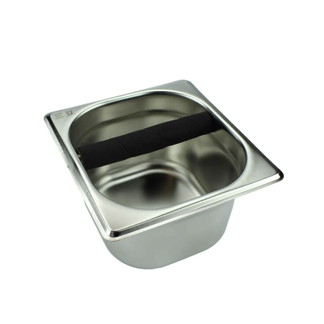 1pc Stainless Steel Tool Accessory Coffee Knock Box for Espress Coffee Maker Machine