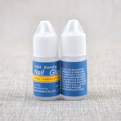 Portable Fast Dry 3g Nail Gel Glue Rhinestones Stickers False Finger Tips Decoration Beauty Adhesive Home Tool Phone Case DIY