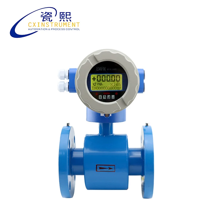 3.58-119m3/h Flow Range 4~20 mA Output Carton steel material Water meter flow meters