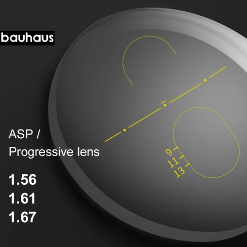 1,56 1,61 1,67 (ADD + 0,75 ~ + 3,00) lentes multifocales progresivas graduadas miopía hipermetropía resistencia lentes cortas medianas lejanas