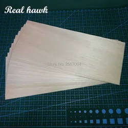 10 Pcs/Lot AAA+ Balsa Wood Sheet 300mm Long 100mm Wide 0.75/1/1.5/2/2.5/3/4/5/6/7/8/9/10mm Thick For Airplane/Boat Model DIY