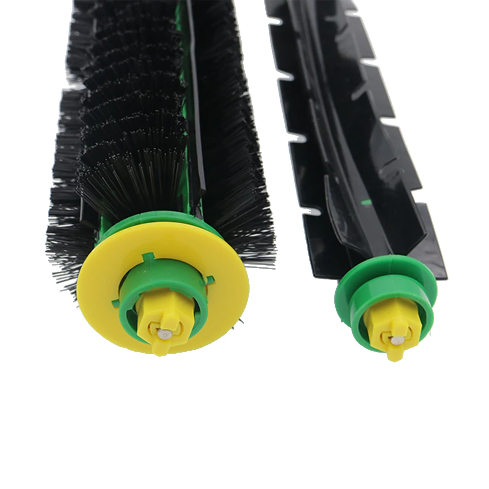 4 قطعة/الوحدة الخشن/مرنة المضرب فرشاة الجانب فرشاة ل اي روبوت رومبا 500 527 528 530 532 535 540 555 560 562 570 572 580 581 590