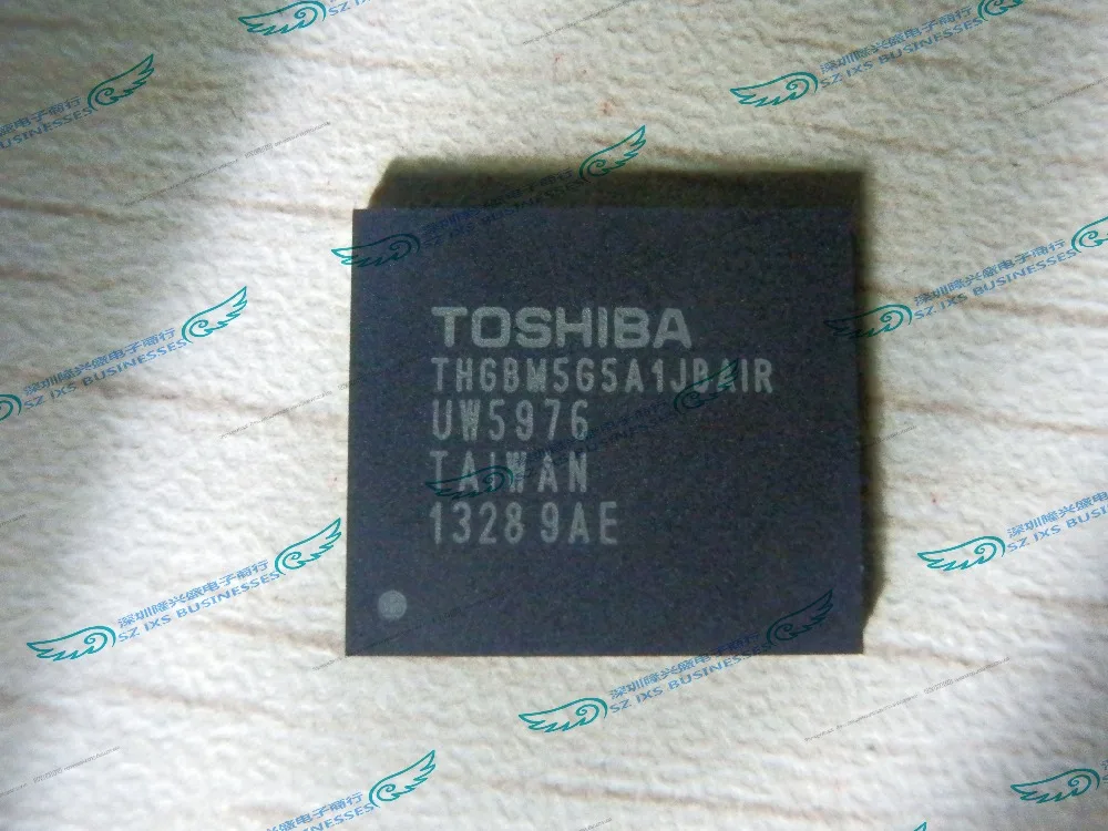 2PCS/LOT THGBM5G5A1JBAIR 153VFBGA MLC NAND Flash Serial e-MMC 3.3V 32G-bit