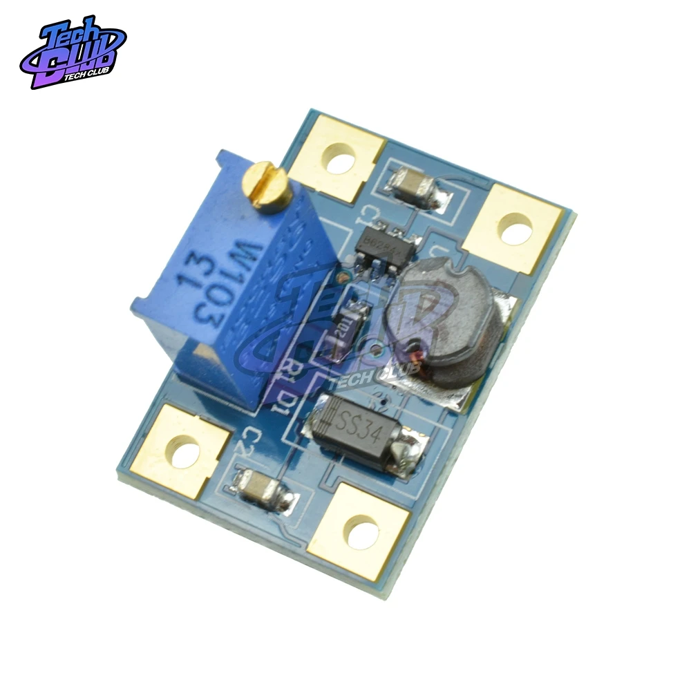 SX1308 DC-DC 2-24V a 2-28V Step Up modulo di potenza regolabile Step Up convertitore Boost grande corrente 2A