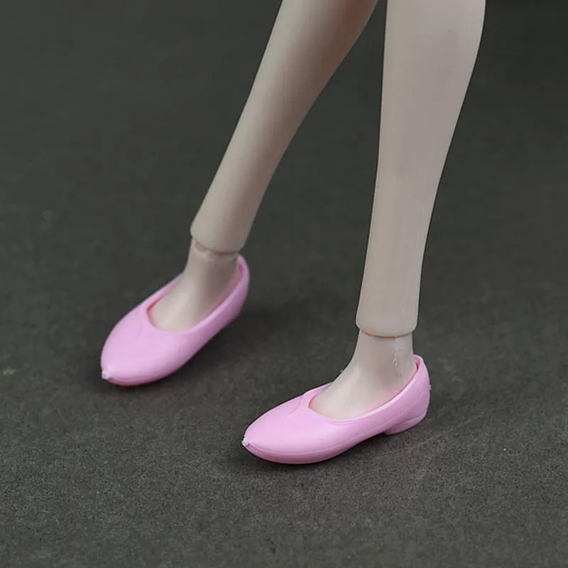 Flat Shoes For Blythe Dolls Blyth 1/6 Flat Doll Casual Shoes For Licca Doll Mini Shoes For Momoko 1/6 BJD Doll Accessories