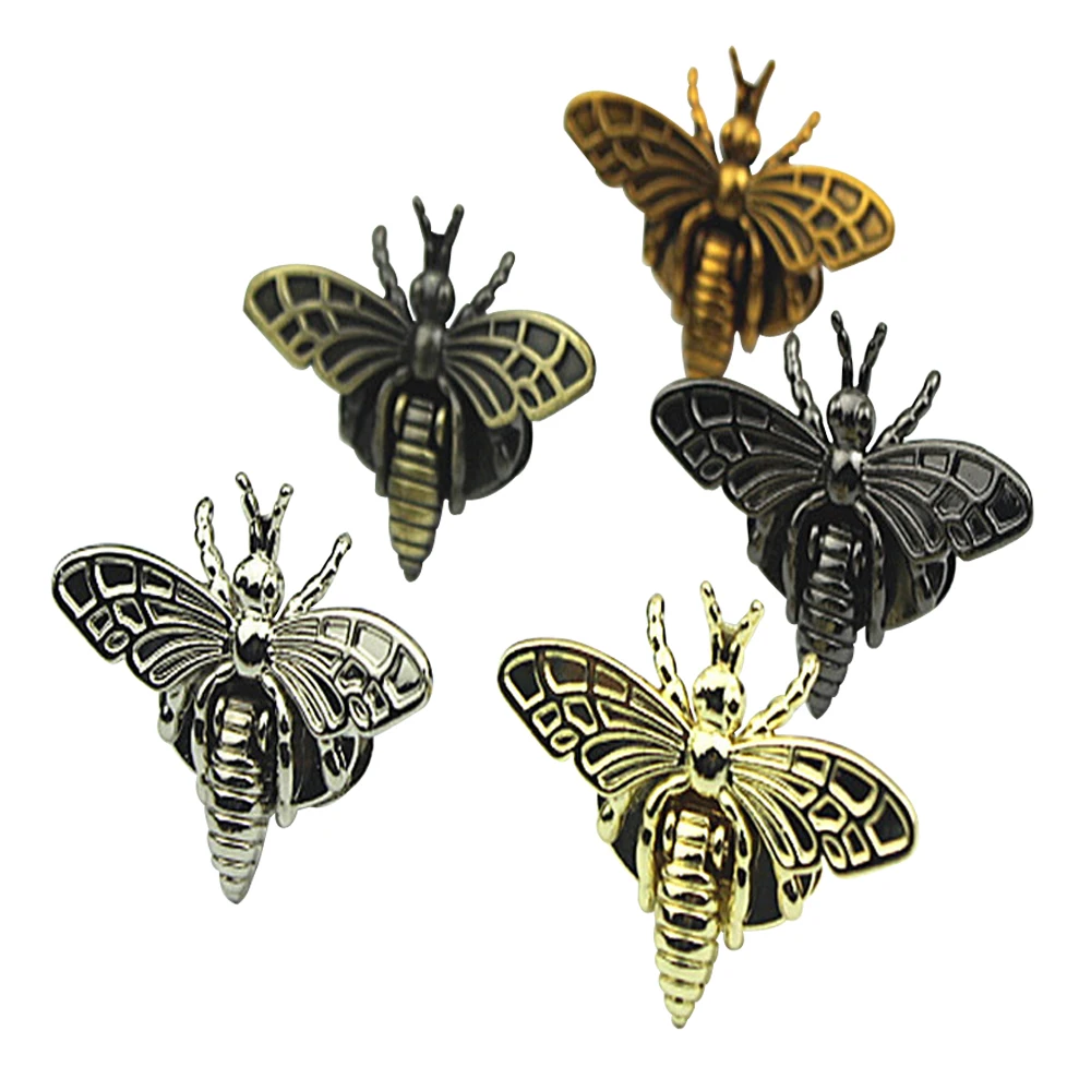 GUGULUZA 1Pcs Metal Bee Turn Lock Retro Crossbody Bag Buckle Bee Twist Locks DIY Women Bag Handbag Purse  Accessories