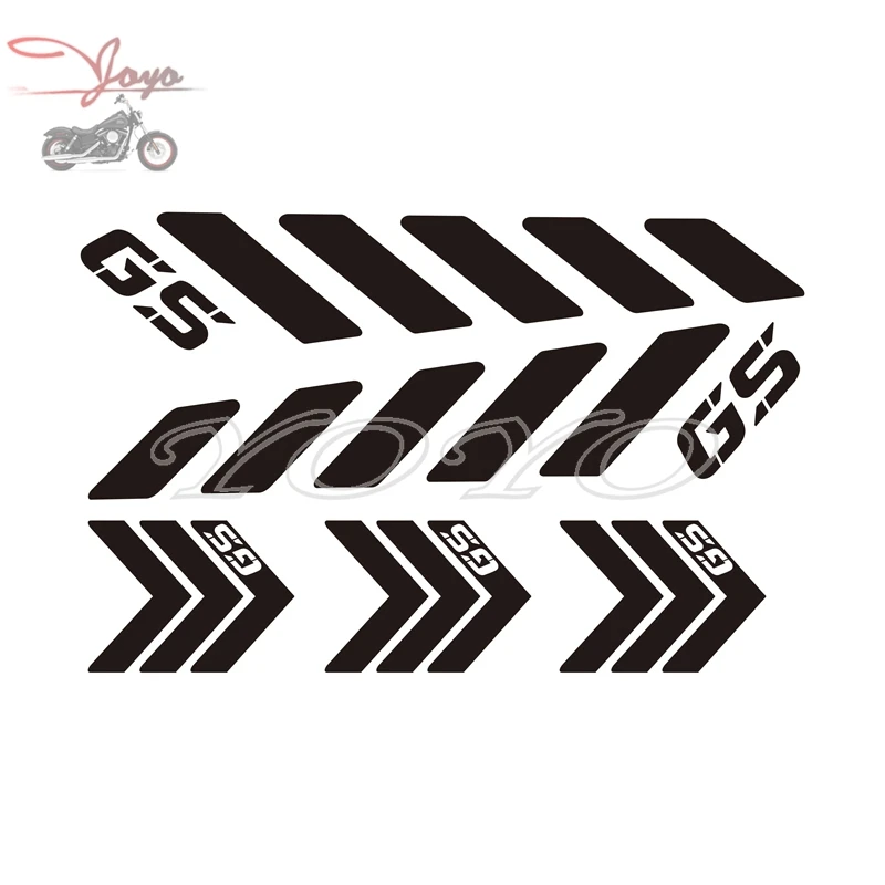 

Motorcycle GS Logo Stickers Helemt Decals For F650GS F700GS F800GS G650GS R1200GS